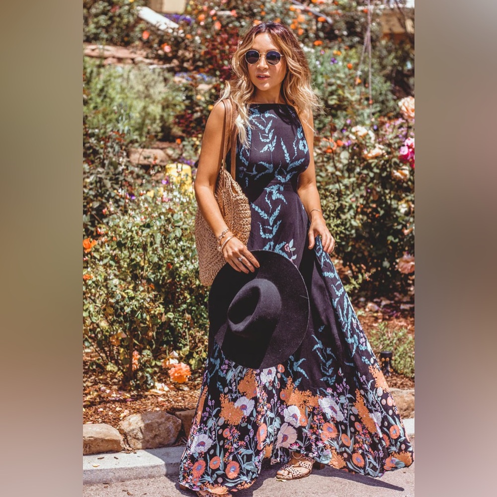 Free People Embrace It Floral Maxi Dress